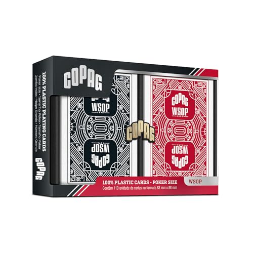 Copag World Series of Poker Poker-Size - Jumbo Face - 2 Index - Double-Deck von Copag
