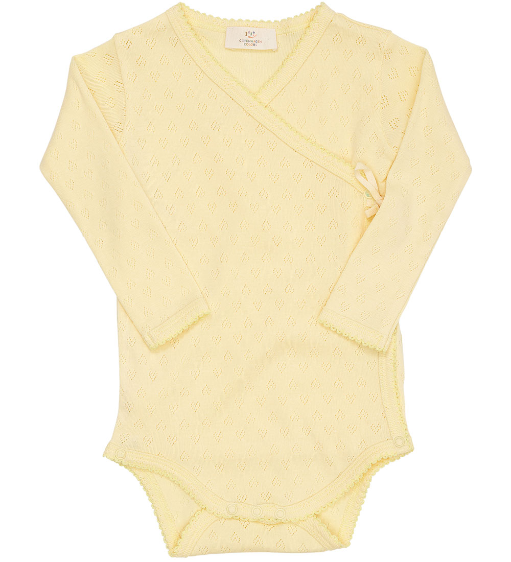 Copenhagen Colors Wickelbody l/ä - Pale Yellow - Copenhagen Colors - 74 - Body L/Ä Copenhagen Colors Wickelbody l/ä - Pale Yellow - Copenhagen Colors - 74 - Body L/Ä von Copenhagen Colors