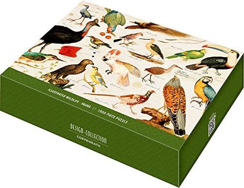 Coppenrath F Puzzle - Illustrierte Tierwelt. 1000 Teile von Coppenrath F