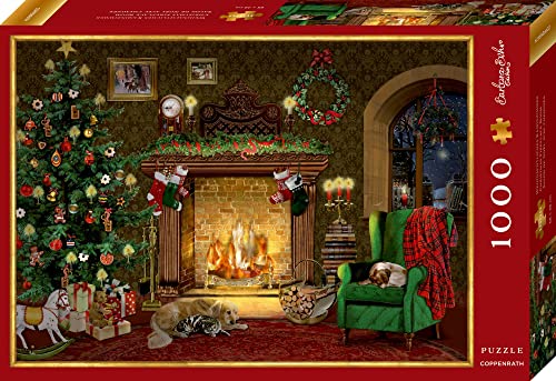 Puzzle: Weihnachtliches Kaminzimmer von Coppenrath F