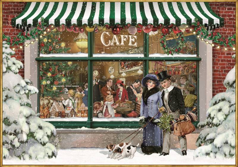 Coppenrath Spiegelburg Das Weihnachtscafé 1000 Teile Puzzle Coppenrath-Spiegelburg-95669 von Coppenrath Spiegelburg