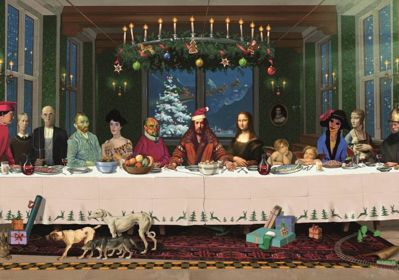 Coppenrath Spiegelburg Das Weihnachtsmahl 1000 Teile Puzzle Coppenrath-Spiegelburg-95671 von Coppenrath Spiegelburg