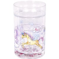 Glitzerbecher mit Schwimmelementen - Einhorn-Paradies von Coppenrath Verlag GmbH & Co. KG