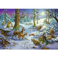Sticker-Adventskalender - Tiere im Winterwald Sticker-Adventskalender - Tiere im Winterwald von Coppenrath Verlag GmbH & Co. KG
