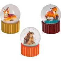 XS-Schneekugel - Wintertiere im Weihnachtswald, sort.i.D. von Coppenrath Verlag GmbH & Co. KG