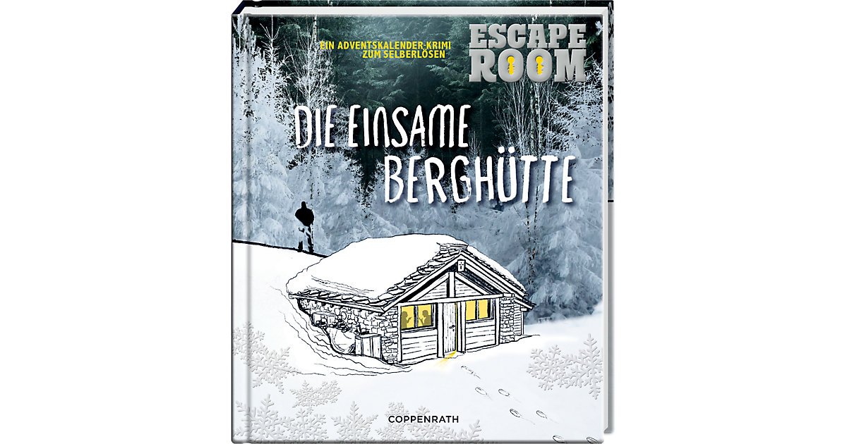 Buch - Escape Room - Die einsame Berghütte Buch - Escape Room - Die einsame Berghütte von Coppenrath Verlag