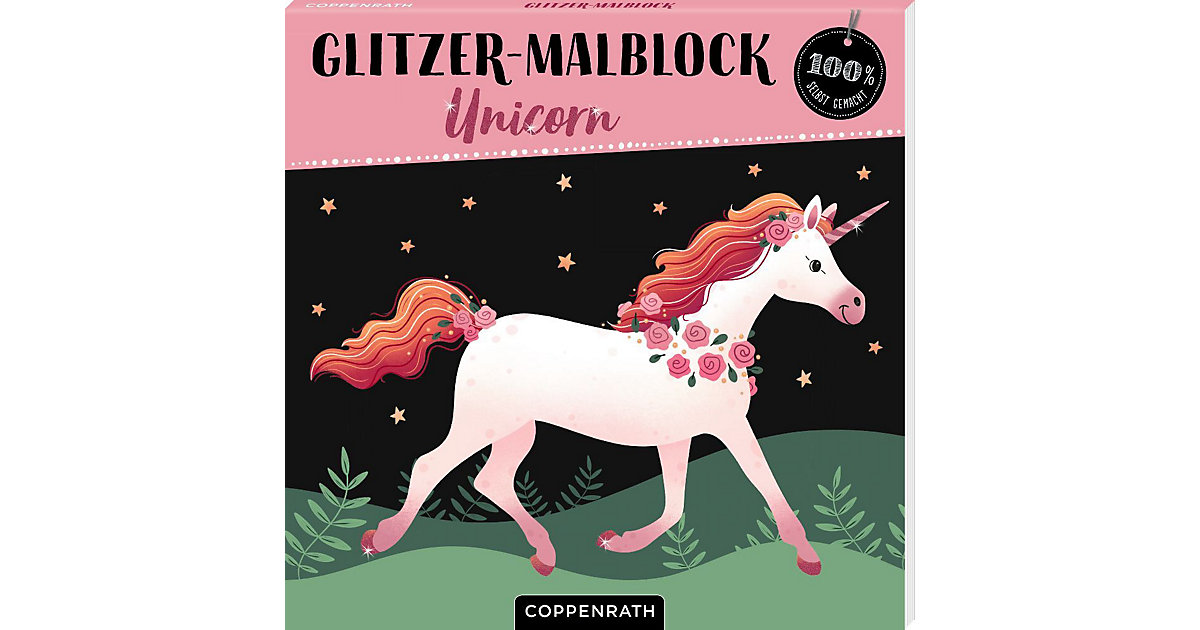 Buch - Glitzer-Malblock Buch - Glitzer-Malblock von Coppenrath Verlag