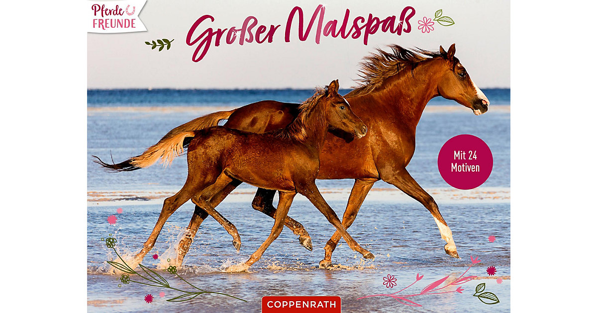 Buch - Großer Malspaß Pferdefreunde Kinder Buch - Großer Malspaß Pferdefreunde Kinder von Coppenrath Verlag