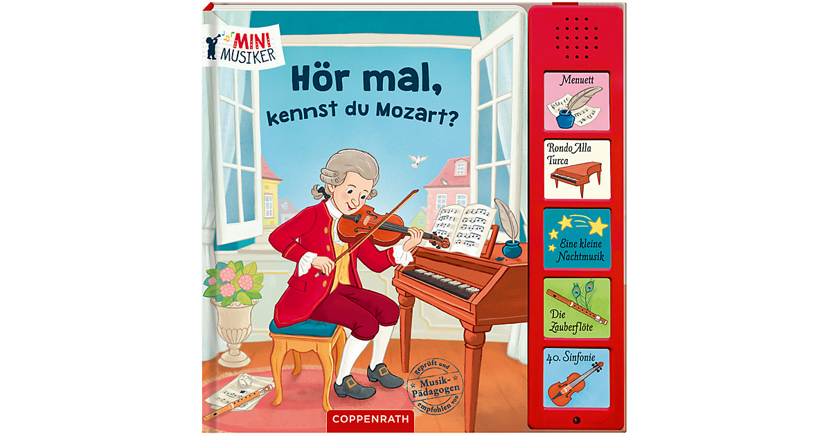 Buch - Hör mal, kennst du Mozart? von Coppenrath Verlag