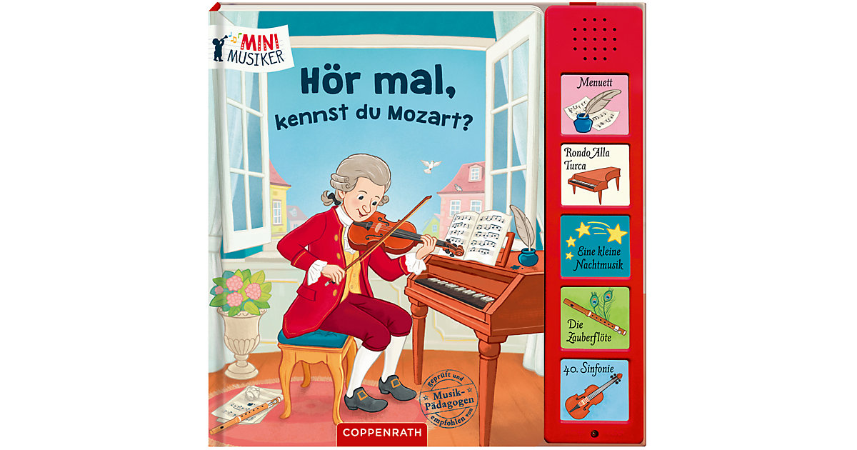 Buch - Hör mal, kennst du Mozart? Buch - Hör mal, kennst du Mozart? von Coppenrath Verlag