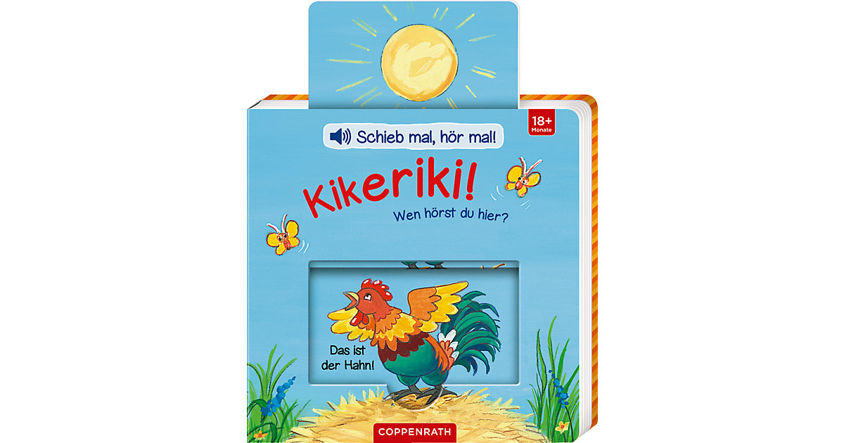 Buch - Kikeriki! Wen hörst du hier? Buch - Kikeriki! Wen hörst du hier? von Coppenrath Verlag