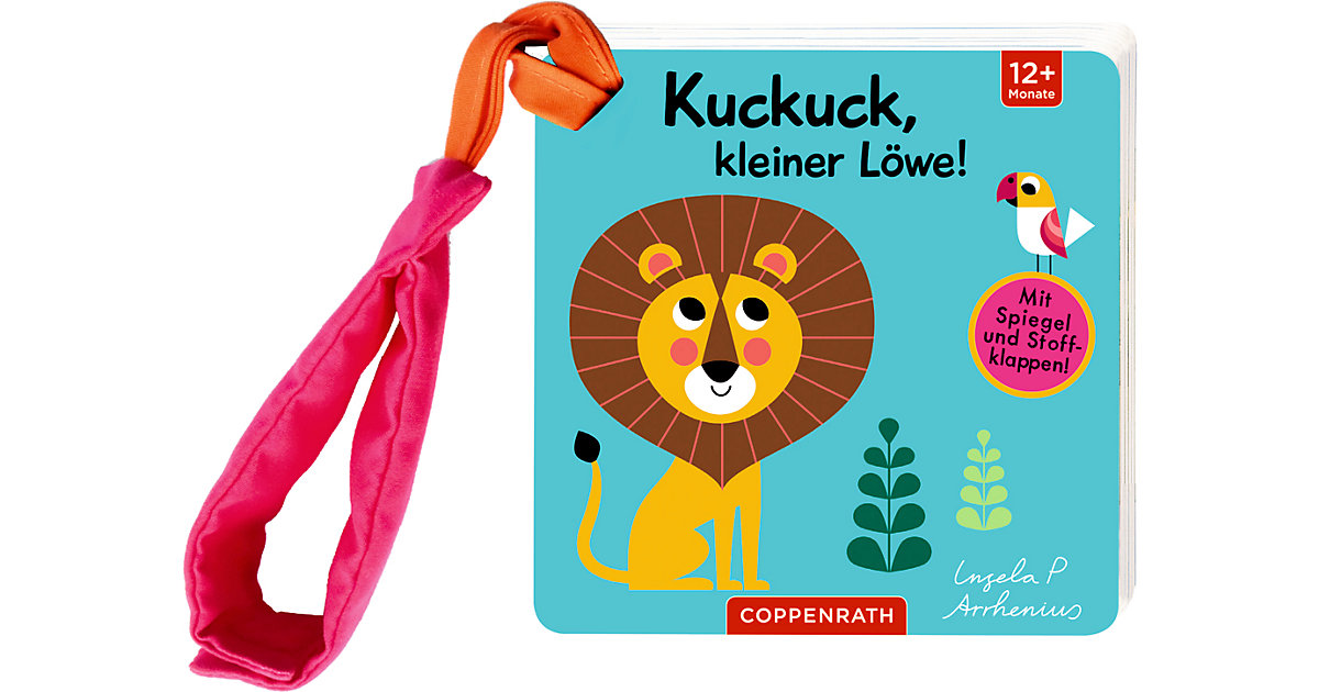 Buch - Mein Filz-Fühlbuch den Buggy: Kuckuck, kleiner Löwe!  Kinder von Coppenrath Verlag