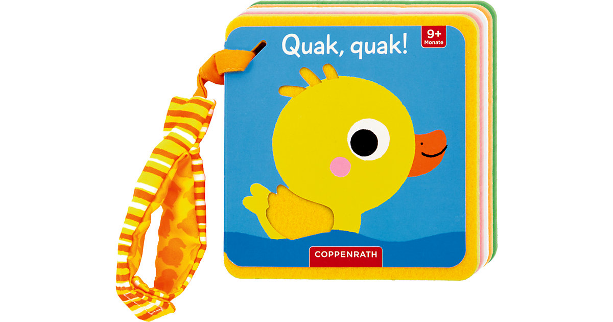 Buch - Mein Filz-Fühlbuch den Buggy: Quak, quak!  Kinder von Coppenrath Verlag