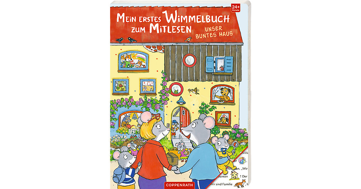 Buch - Mein erstes Wimmelbuch zum Mitlesen von Coppenrath Verlag