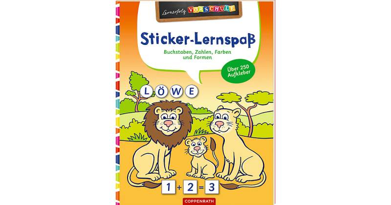 Buch - Sticker-Lernspaß (Wilde Tiere) von Coppenrath Verlag