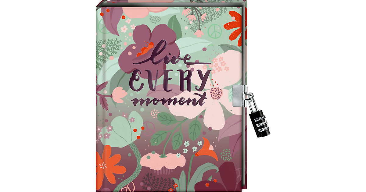 Buch - Tagebuch mit Schloss Live every moment von Coppenrath Verlag