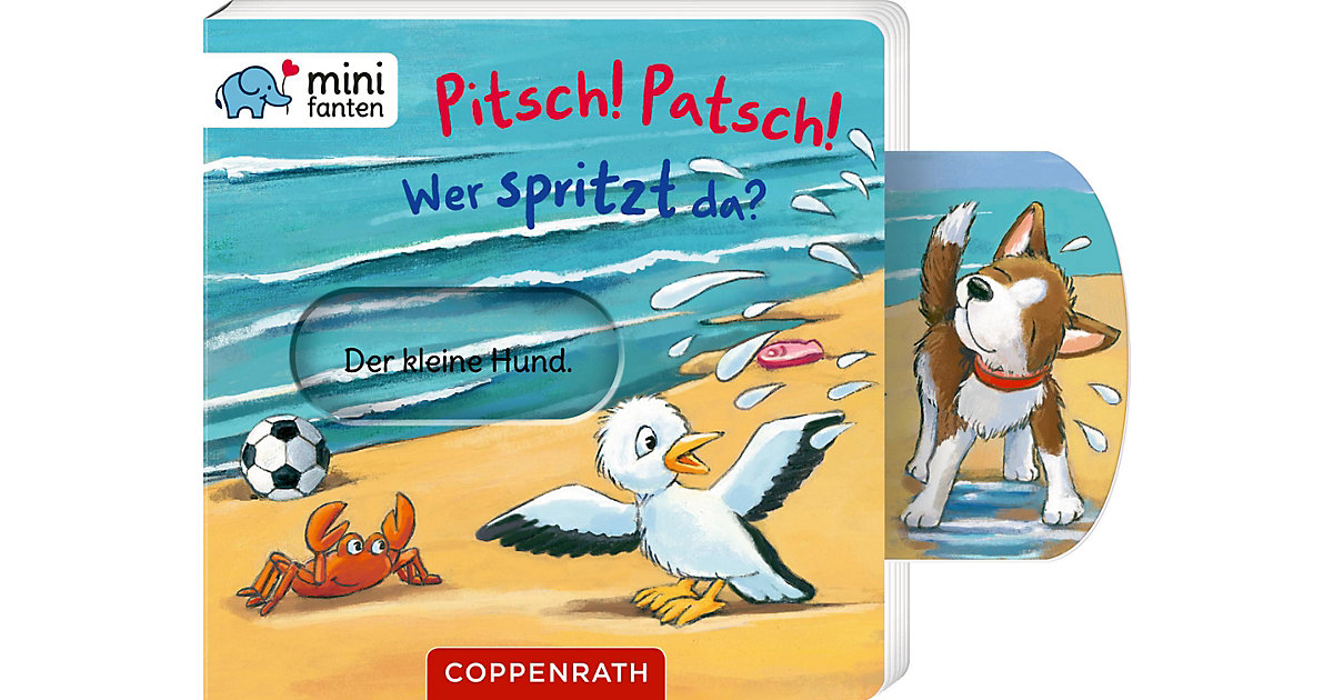 Buch - minifanten 38: Pitsch! Patsch! Wer spritzt da? von Coppenrath Verlag