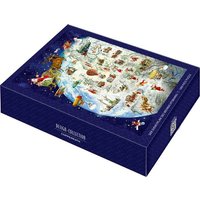 Coppenrath - Edition Barbara Behr - Puzzle - Der Dienstplan des Weihnachtsmanns, 1000 Teile von Coppenrath Verlag