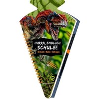 Coppenrath - T-RexWorld - Schultüten-Kratzelbuch Hurra, endlich Schule! von Coppenrath Verlag