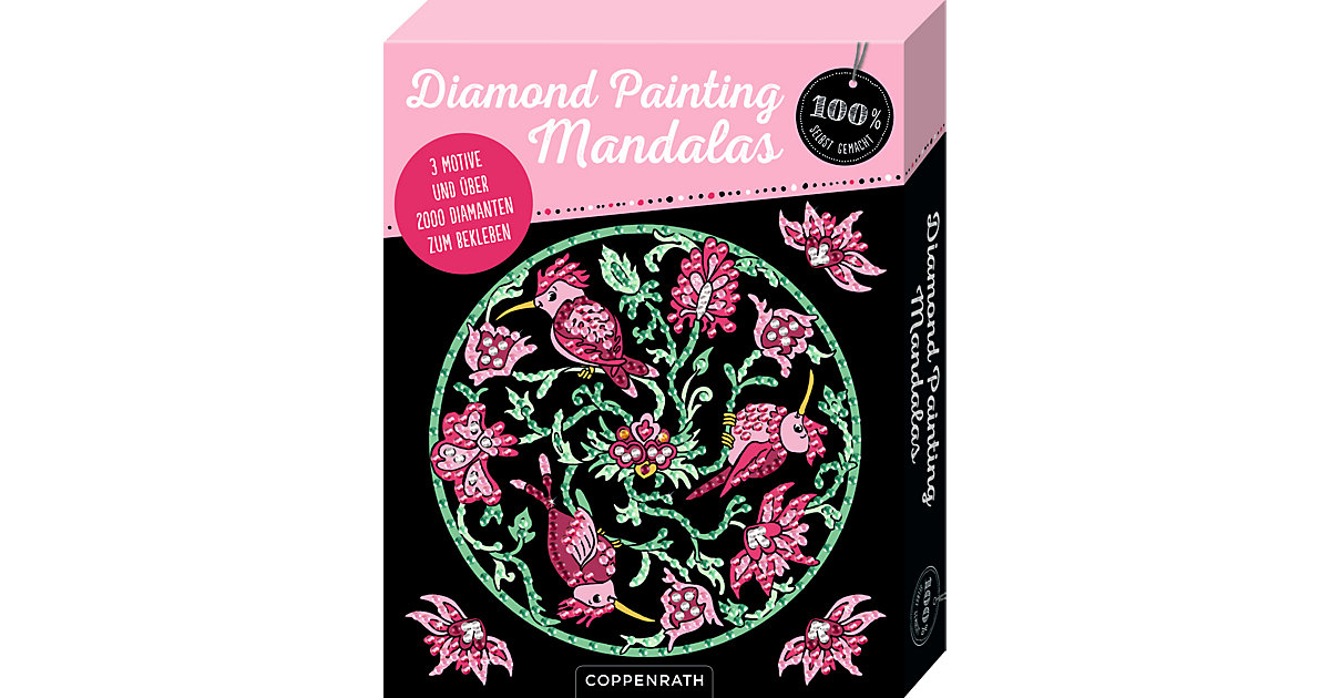 Diamond Painting Mandalas schwarz Diamond Painting Mandalas schwarz von Coppenrath Verlag