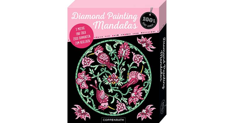 Diamond Painting Mandalas schwarz von Coppenrath Verlag