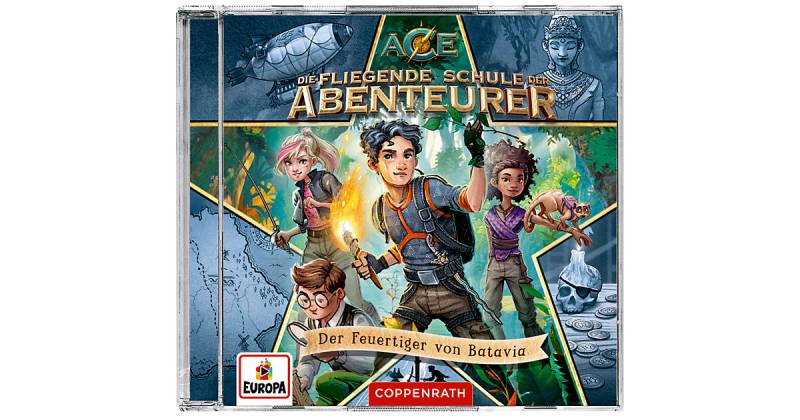 Die fliegende Schule der Abenteurer (1) - Der Feuertiger Hörbuch von Coppenrath Verlag