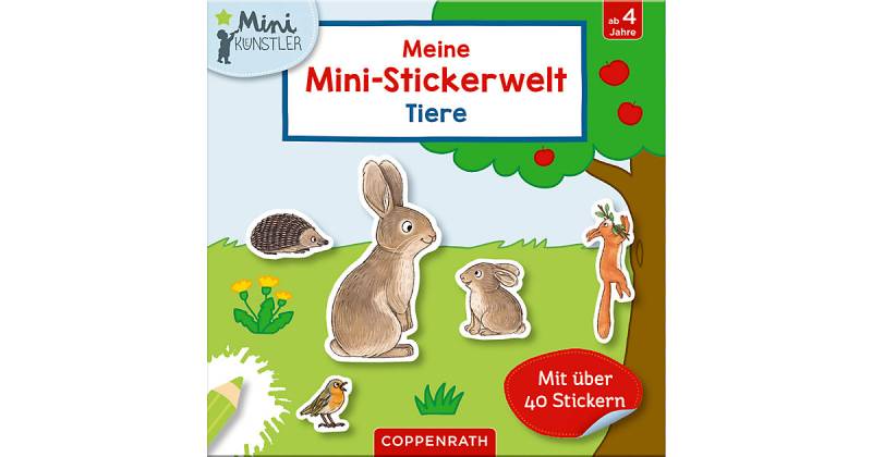 Meine Mini-Stickerwelt - Tiere von Coppenrath Verlag