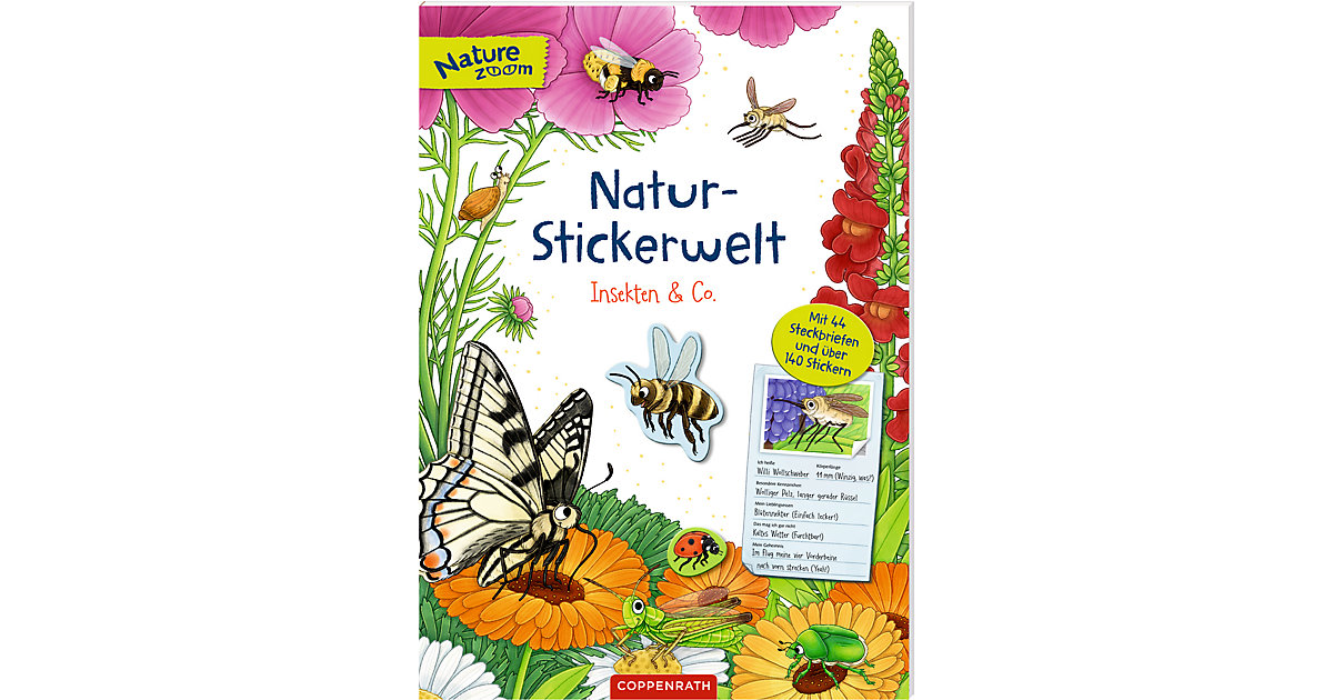 Natur-Stickerwelt - Insekten & Co. Natur-Stickerwelt - Insekten & Co. von Coppenrath Verlag
