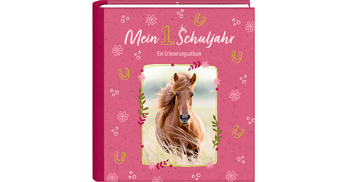 Buch - Eintragalbum - Pferdefreunde - Mein 1. Schuljahr von Coppenrath Verlag