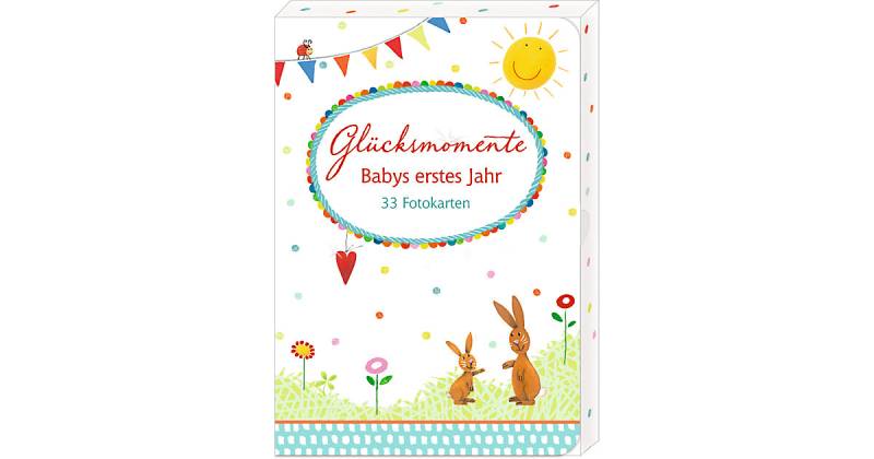 Buch - Glücksmomente: Babys erstes Jahr, Fotokarten-Box von Coppenrath Verlag