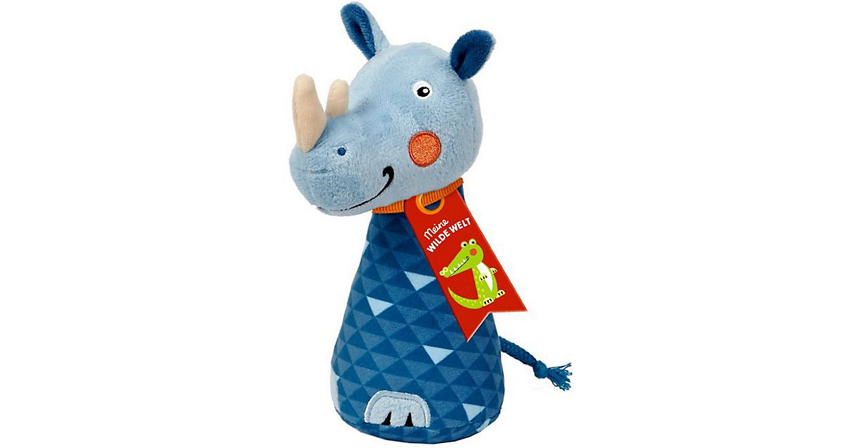 Klingklang-Tier: Lustiges Nashorn blau Klingklang-Tier: Lustiges Nashorn blau von Coppenrath Verlag