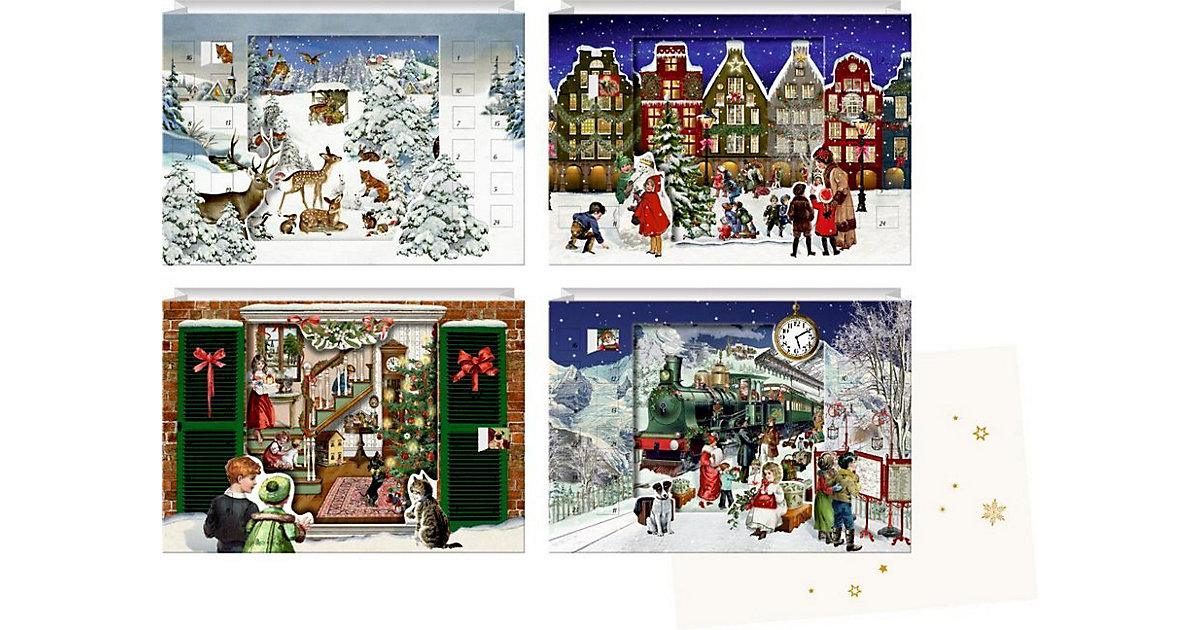 Buch - Mini-Adventskalender-Sortiment - Zauberhafte Weihnachtszeit Buch - Mini-Adventskalender-Sortiment - Zauberhafte Weihnachtszeit von Coppenrath