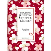 COPPENRATH 0066786 Der rote Faden No. 137: Beginne jeden Tag mit einem Lächeln von Coppenrath