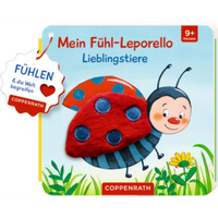 COPPENRATH 0067129 Mein Fühl-Leporello: Lieblingstiere von Coppenrath