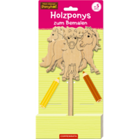 COPPENRATH 0094831 Holzponys zum Bemalen - Mein kleiner Ponyhof COPPENRATH 0094831 Holzponys zum Bemalen - Mein kleiner Ponyhof von Coppenrath