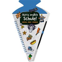 COPPENRATH 0094948 Schultüten-Kratzelbuch Funny Patches, blau Hurra, endlich Schule! COPPENRATH 0094948 Schultüten-Kratzelbuch Funny Patches, blau Hurra, endlich Schule! von Coppenrath
