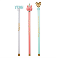 COPPENRATH 15959 Bleistifte mit Topper Viel Glück, sortiert COPPENRATH 15959 Bleistifte mit Topper Viel Glück, sortiert von Coppenrath