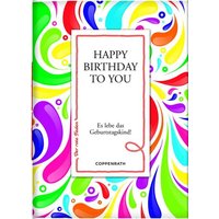 COPPENRATH 60884 Der rote Faden No. 46: Happy Birthday to you COPPENRATH 60884 Der rote Faden No. 46: Happy Birthday to you von Coppenrath