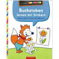 COPPENRATH 63453 Lernerfolg Vorschule: Buchstaben lernen mit Stickern von Coppenrath