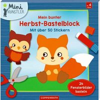 COPPENRATH 64501 Mein bunter Herbst-Bastelblock (Mini-Künstler) von Coppenrath