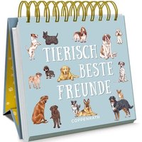 COPPENRATH 64604 Kleines Spiralaufstellbuch: Tierisch beste Freunde (cats & dogs) von Coppenrath