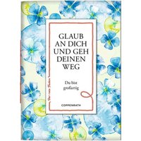 COPPENRATH 64702 Der rote Faden No. 192: Glaub an dich und geh deinen Weg von Coppenrath