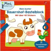 COPPENRATH 67173 Mein bunter Bauernhof-Bastelblock - Mini-Künstler von Coppenrath
