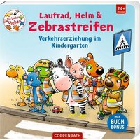 COPPENRATH 67219 Laufrad, Helm & Zebrastreifen - Die Lieben Sieben (BuchBonus) von Coppenrath