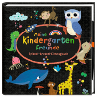 COPPENRATH 71552 Meine Kindergartenfreunde - Kritzel-Kratzel-Eintragbuch von Coppenrath