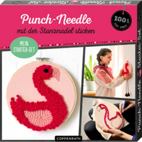 COPPENRATH 71983 Mein Punch-Needle Starter-Set "Flamingo" (100% selbst gemacht) von Coppenrath
