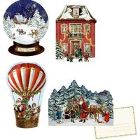 COPPENRATH 72014 Nostalgische Weihnachten, Mini-Adventskalender (Behr), sortiert von Coppenrath
