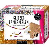 COPPENRATH 72504 Glitzer-Papierperlen zum Selbermachen (100% selbst gemacht) von Coppenrath