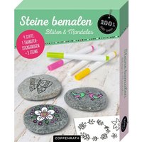 COPPENRATH 72524 Steine bemalen - Blüten & Mandalas (100% selbst gemacht) von Coppenrath