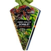 COPPENRATH 94560 Schultüten-Kratzelbuch Hurra, endlich Schule! T-REX von Coppenrath